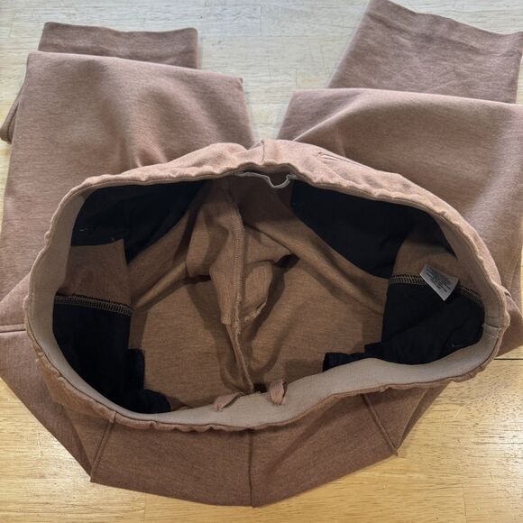 Everlane The Dream Knit Pant Sz XL Golden Brown Pocket Tapered Ankle Length EUC - Picture 7 of 16